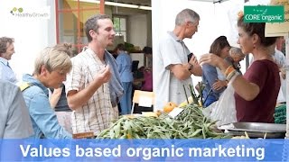 Organic market growth with integrity and trust values based marketing  HealthyGrowth Nov 2016 [upl. by Nylecyoj]