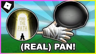 How to ACTUALLY get PAN GLOVE  quotInto the Cryptquot BADGE in SLAP BATTLES ROBLOX [upl. by Miru]