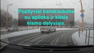 Pozityviai bendraukime su kitais eismo dalyviais ir aplinka [upl. by Meggi]