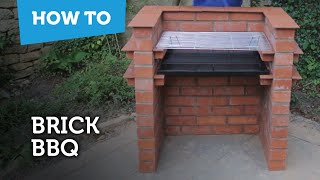 How to build a brick barbecue [upl. by Willtrude]