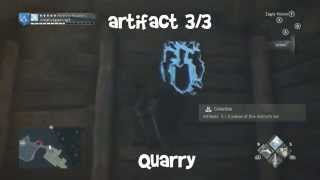 All Quarry District Artifact  Entrance Locations 3 Artifacts of Franciade Eagle Guillitine Gun [upl. by Worl]