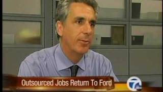 Outsourced Jobs Return To Ford [upl. by Cruz]