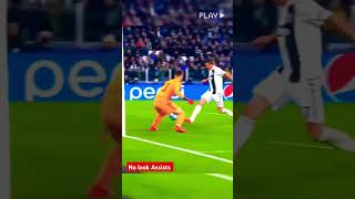 Ronaldo No Look Assists 🥵😱football ronaldo cr7 shortsfeed shorts footballedits highlights [upl. by Margy486]