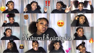 13 Natural hairstyles  BlownOut [upl. by Brawner]