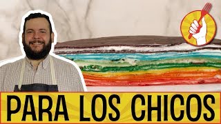 Panqueques Arcoiris  Para Los Chicos  Tenedor Libre [upl. by Noyerb]