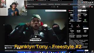 Franklyn Tony  LIVE Freestlye 2 [upl. by Atinele]