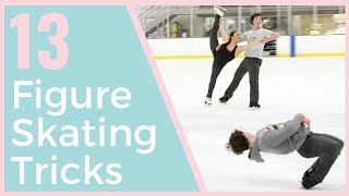 13 FUN FIGURE SKATING TRICKS YOU MUST TRY  Coach Michelle Hong [upl. by Koran]