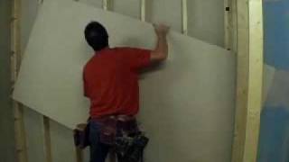 How to Hang Drywall [upl. by Persas966]