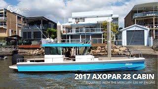 Coastal Boat Sales 2017 Axopar 28 Cabin [upl. by Quita]