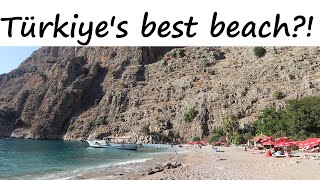 Sailing Turkey Fethiye Butterfly Valley Kas amp Kekova  Our favourite best beach in Turkey Ep 9 [upl. by Ellata]