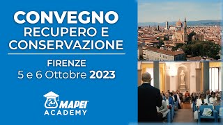 Recupero e conservazione del patrimonio edilizio storico e artistico  Convegno Ottobre 2023 [upl. by Saeger]