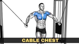 The Advanced Guide To Cable Chest Workout  Chest Workout Only Cables [upl. by Rye]