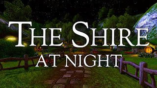 LOTRO  The Shire at Night  Peaceful Music amp Ambience [upl. by Salome171]