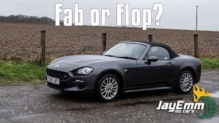 Fiat 124 Spider Classica Review Marvellous Mash Up Or a Motorised Mongrel [upl. by Funk]