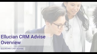 Ellucian CRM Advise Overview 3 0 [upl. by Rabbaj497]