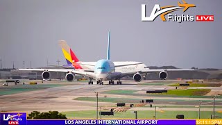 🔴LAX LIVE LOS ANGELES INTERNATIONAL AIRPORT  LAX Plane Spotting [upl. by Niltac]