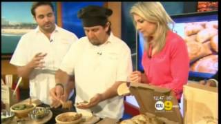 Nonnas Empanadas of the World on KCAL9 [upl. by Margie578]