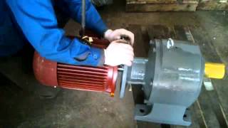 Helical gear motor reducer [upl. by Bathsheb]