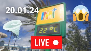 🔴🌡️LIVE Gran Canaria Playa del Ingles January 20 2024 Weather Wetter Januar [upl. by Margherita]