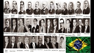 Todos os Presidentes do Brasil e seus feitos mais Marcantes 18892016 [upl. by Leroi]