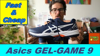 👟 ASICS GELGAME 9  Best Speedy Budget Tennis Shoe From Asics ☄️ [upl. by Lleinnad]