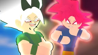 GOKU VS XICOR on STICK NODES  Dragonball Chronicles Review [upl. by Amabelle451]