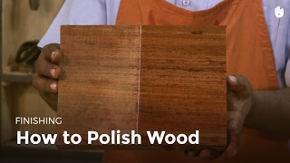 How to Polish Wood  Woodworking [upl. by Yud177]