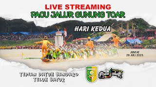 LIVE Pacu Jalur Hari Kedua di Tepian Datuk Bandaro Gunung Toar [upl. by Ettessil]