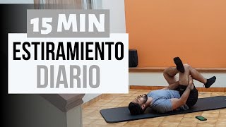 15 min Estiramiento FULL BODY  Rutina diaria FLEXIBILIDAD MOVILIDAD ARTICULAR y ALIVIAR DOLOR [upl. by Akinert]