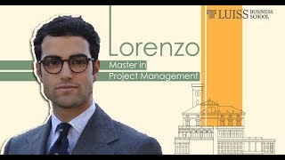 Lorenzo Castelli Master in Project Management LUISSBusinessCareers [upl. by Salohcim]