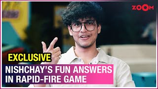 Nishchay Malhan aka triggeredinsaan gives fun answers in a rapidfire game  Quickie  Exclusive [upl. by Georgia]