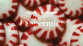 Peppermint ❤️🤍 SLOWED  Jack Stauber [upl. by Ecnarrat]