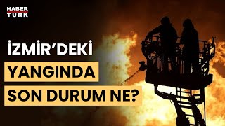 İzmirde 2 ilçede yangın sürüyor İzmirde rüzgar etkisini kaybetti mi [upl. by Mcclure]