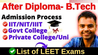 Direct Second Year Engineering Admission 2024 Lateral Entry in BTech After PolytechnicDiploma [upl. by Kinnie]