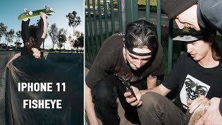 iPhone 11 Fisheye Skating amp Review  Filming Tips [upl. by Carlock603]