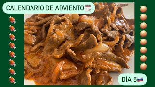 📅Receta ORIGINAL Strogonoff de Ternera Listo en 10 minutos [upl. by Rego]