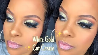 JLarue Cosmetics White Gold Pigment  Full Face Makeup Tutorial  J Mazyck Inc [upl. by Atilrak]