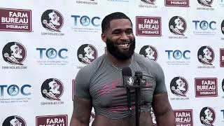 FSU Football  DT Fabien Lovett at the heart of a ‘relentless’ Seminole defense [upl. by Tratner]