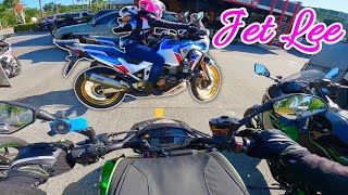 VIGAN ride with JET LEE  SEN JV Ejercito  Z1000 [upl. by Annoynek849]