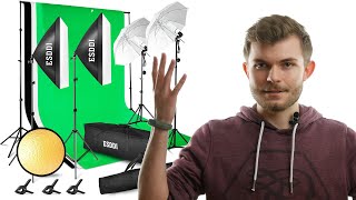 Professionelle Videos mit dem Fotostudio Set von Esddi aufnehmen Amazon REVIEW [upl. by Dirk]