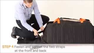 Stokke® PramPack™  Instructions for use learn to pack your stroller [upl. by Deery105]