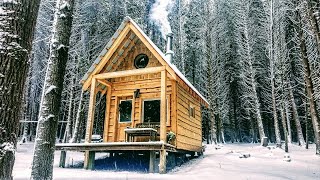 10minute Off Grid Cabin Build [upl. by Kelcy358]