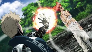 OPM  Garou vs Genos amp Bang Full Fight HD English dub  One Punch Man [upl. by Safire]