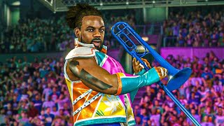 WWE 2K23  The Usos vs The New Day  Hell in a Cell  Gameplay [upl. by Trebliw419]