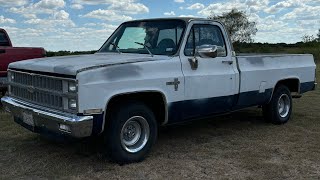 CHEVY C10 82 intro  Budget Build series pt1 [upl. by Esertak]