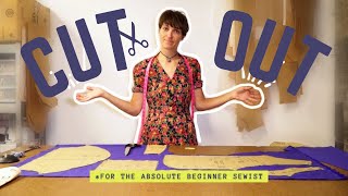 CUT IT OUT ✂️Part 1 ✂️How To Cut Fabric with a Pattern Like a Pro [upl. by Jeanette]