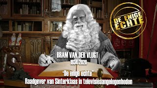 EERBETOON BRAM VAN DER VLUGT † 19342020 • Raadgever van Sinterklaas in televisieaangelegenheden [upl. by Poler]