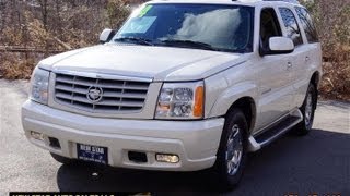 2004 Cadillac Escalade AWD White Diamond [upl. by Eetnom]