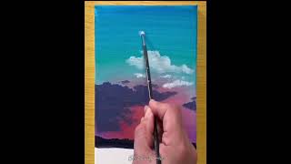 Capturing the Magic New Year Sunrise Acrylic Painting Tutorial  StepbyStep Art Guide [upl. by Mayda]