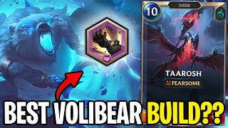 THIS NEW VOLIBEAR BUILD MIGHT BE BROKEN  Legends of Runeterra [upl. by Dajma271]